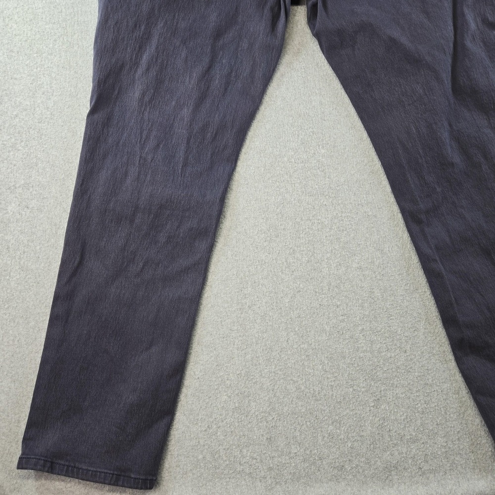Mutual Weave Jeans Mens 38x32 Blue Denim Tapered Slim Dark Wash The Taper - Picture 15 of 16